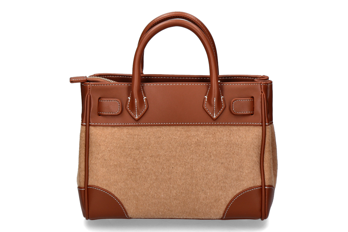 Rue Madam bag MARVIN MINI TOTE - camel/medium brown