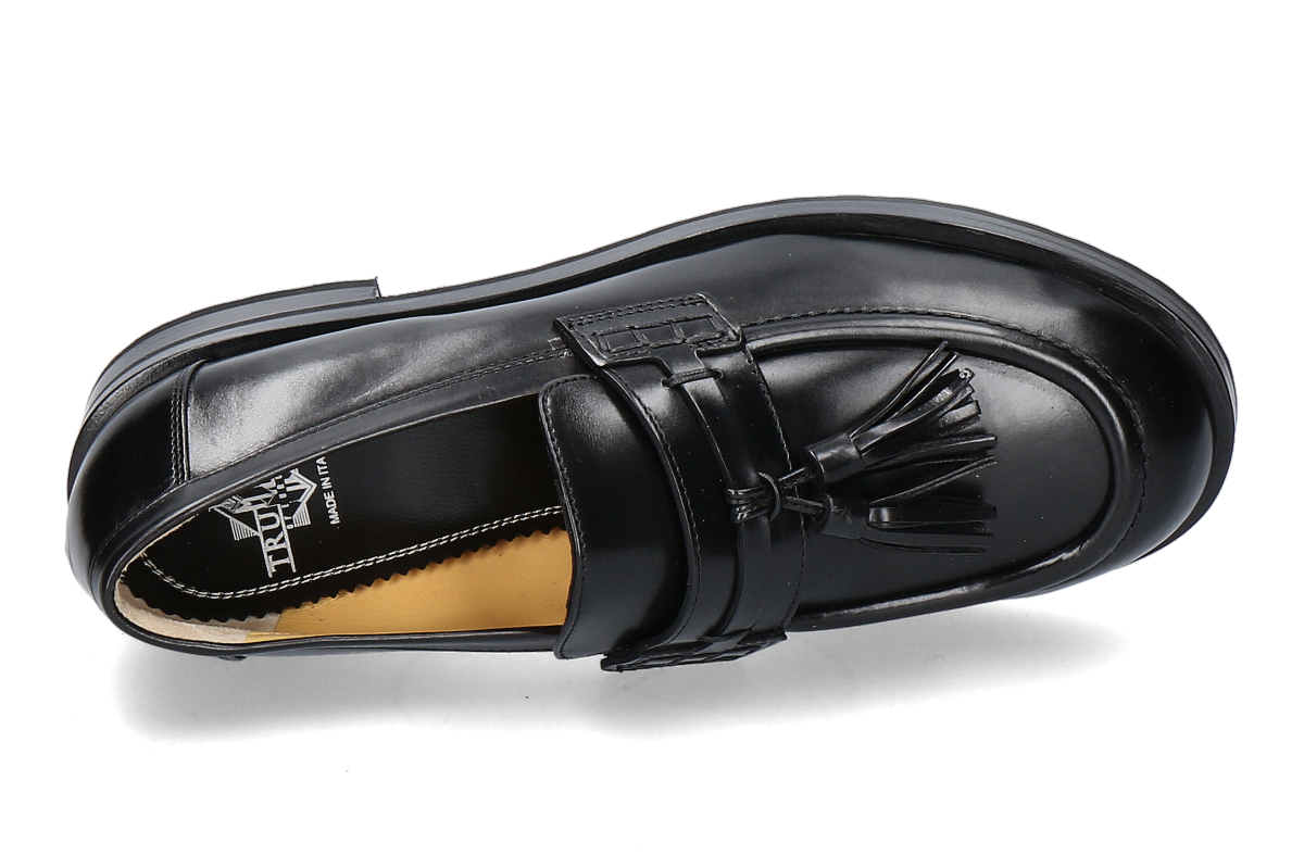 Trumans Damen- Loafer VITELLO NERO- schwarz_253000748_5