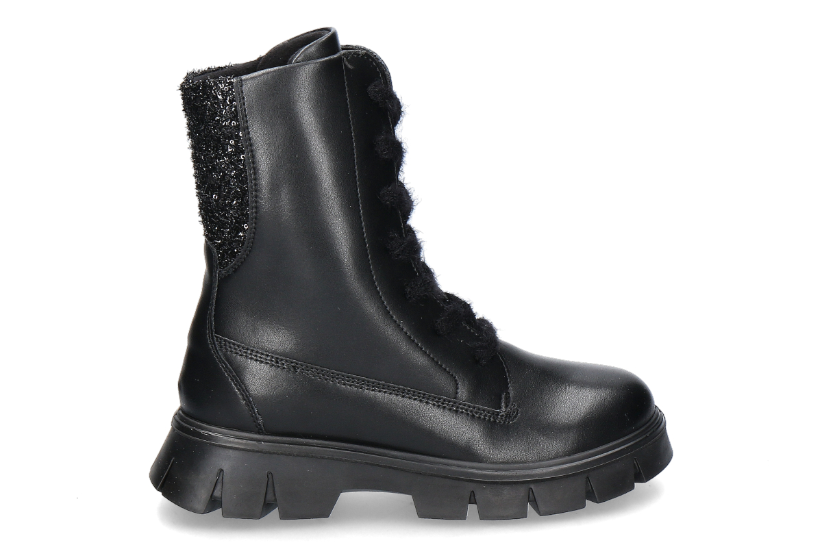 Primigi girls- ankle boots RANDY GLITTER lined- nero/ black