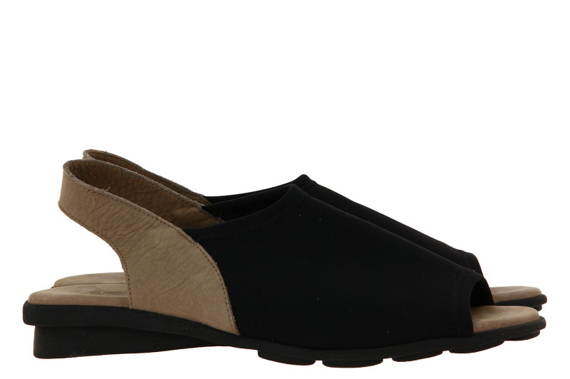 Arche sandals DAJAC STRETCH & TIMBER NOIR/SABBIA
