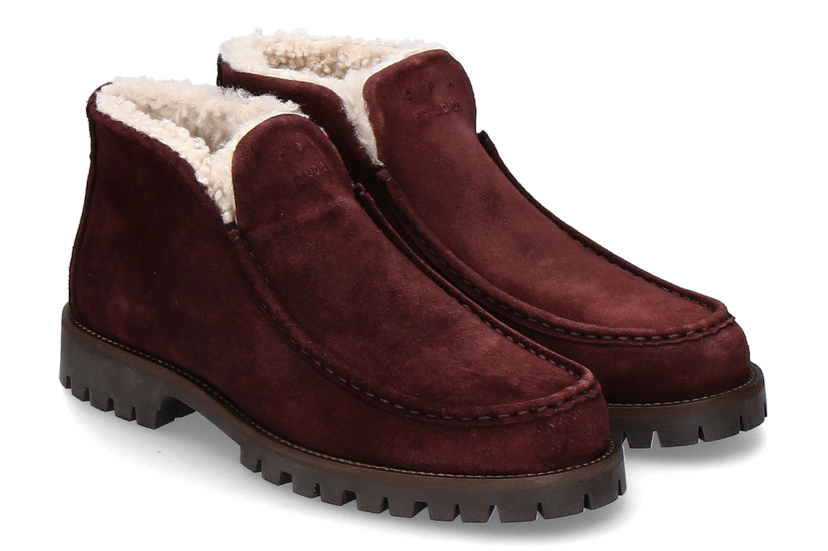 Copenhagen Studios Damen- Bootie gefüttert CPH847- dark berry/ bordo