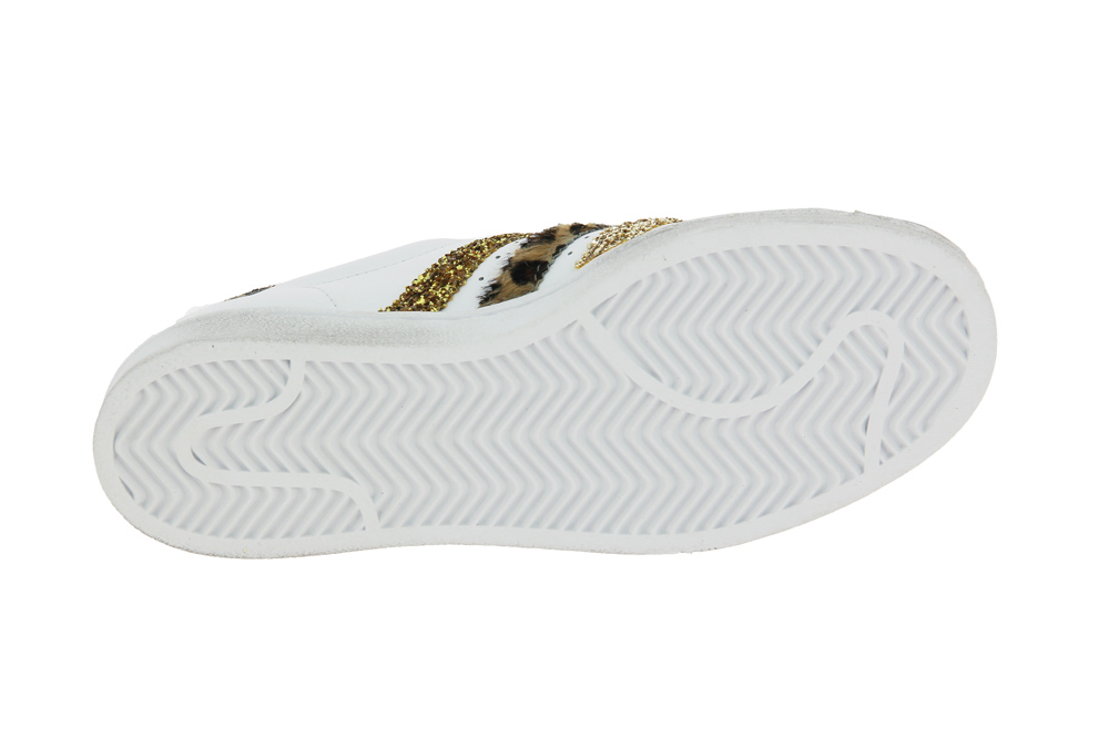 Adidas Superstar Leo Gold customized mimanera