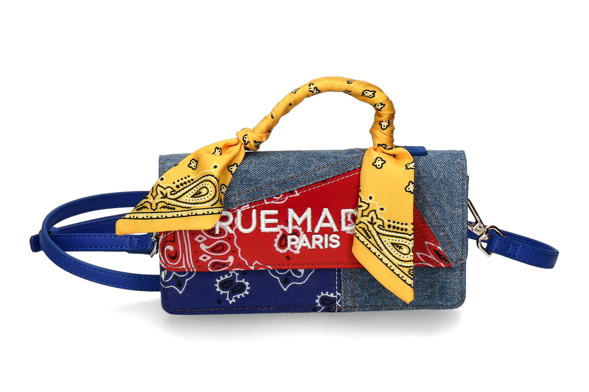 Rue Madam Shoulder Bag PAISLEY SHOULDER- denim blue
