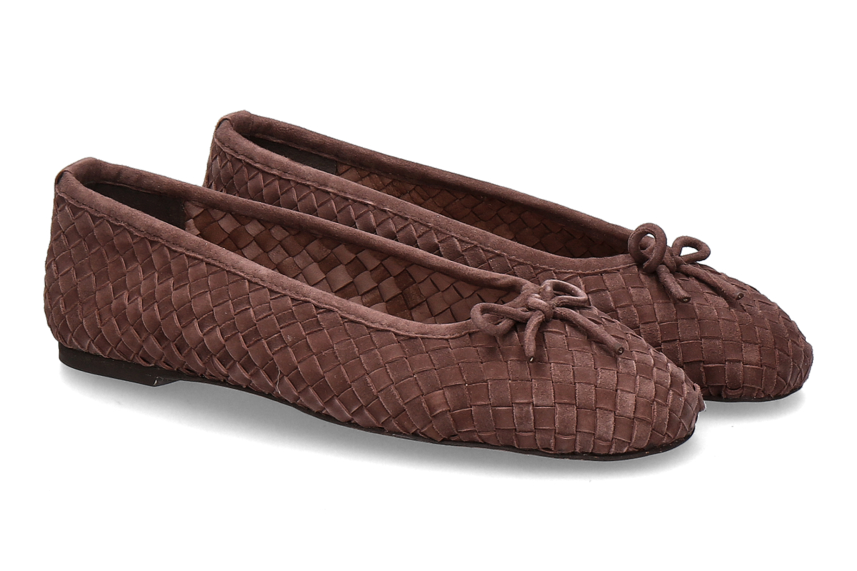 Inuovo ballerina H26138- dark brown