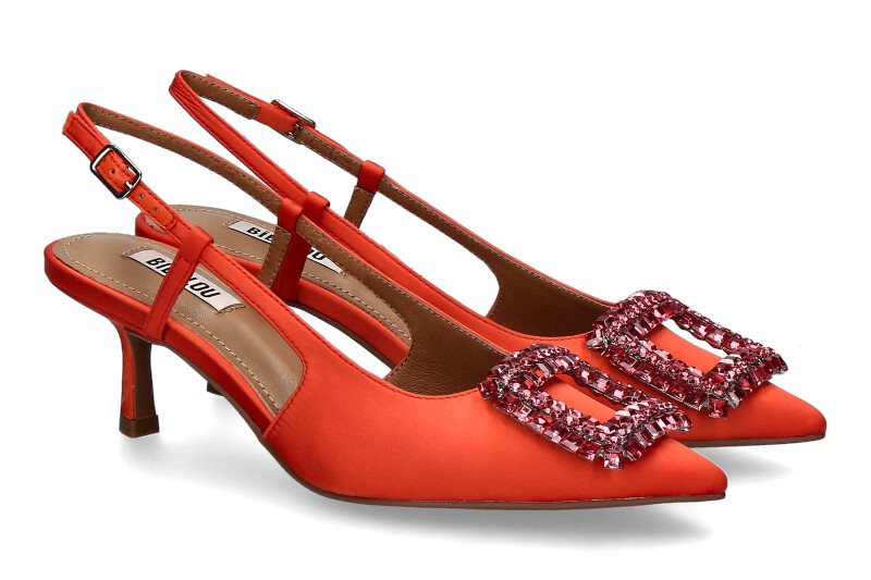 Bibi Lou sling pumps CHOCO ORANGE