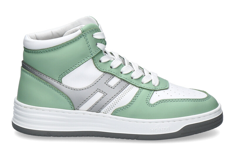 Hogan sneaker BASKET LEATHER SAGE
