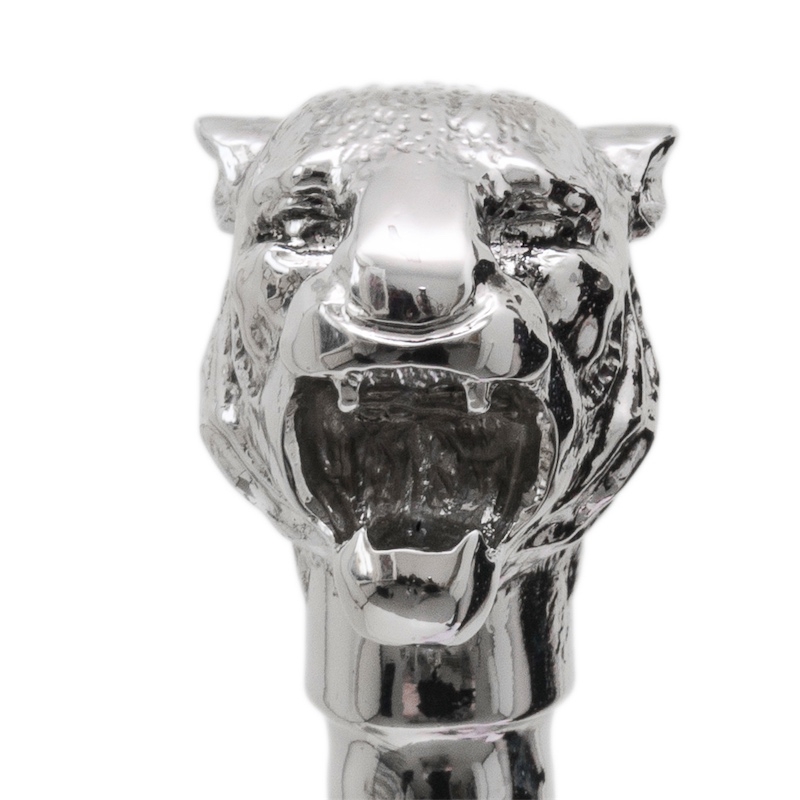 Pasotti shoe horn TIGER SILVER BROWN