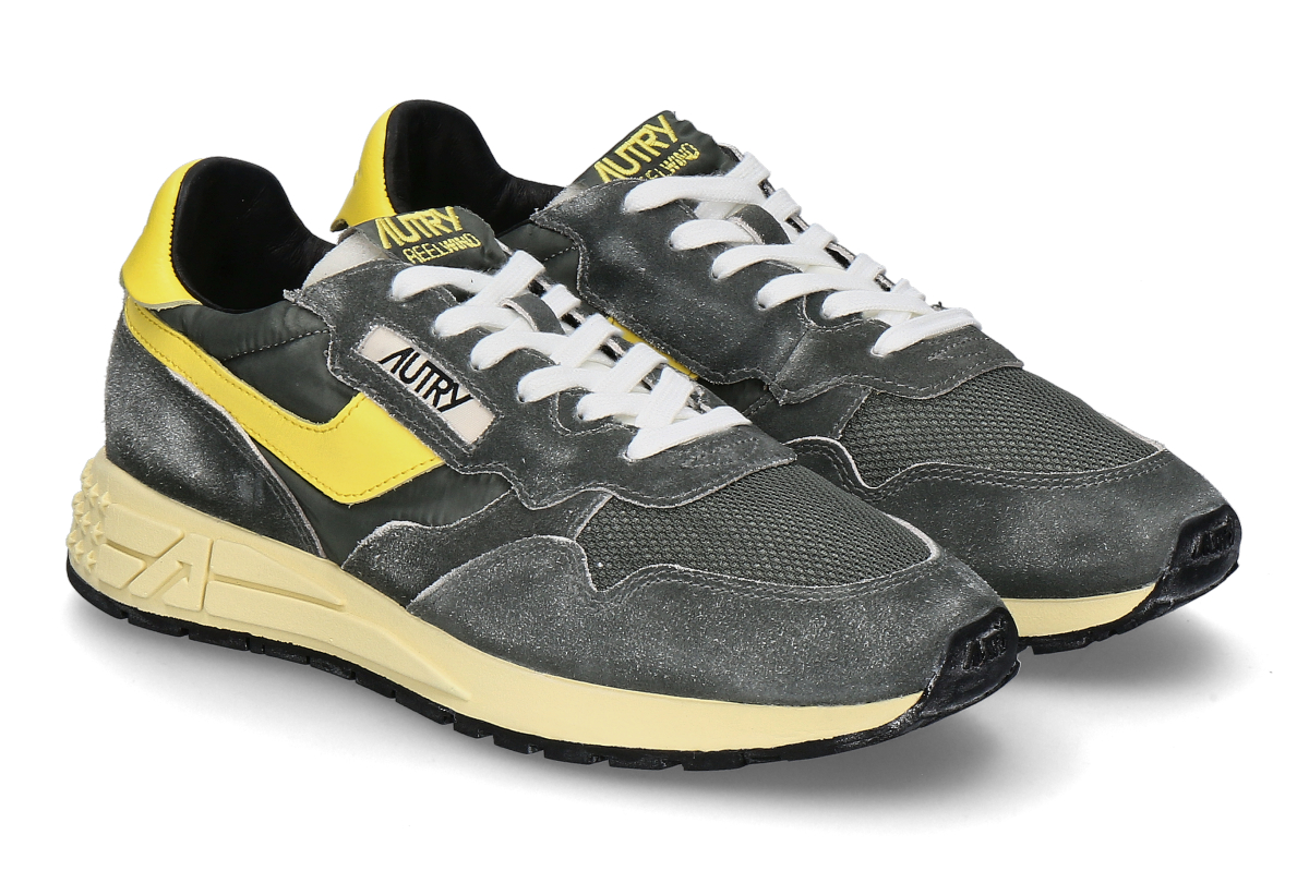 Autry men's- sneaker REELWIND LOW GQ07- green/ quince