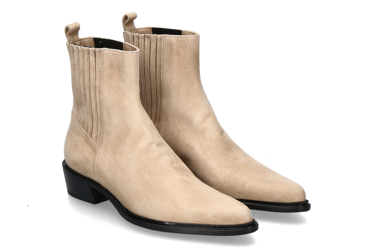 Pomme d'Or ankle boots KATE CAMOSCIO- desert beige