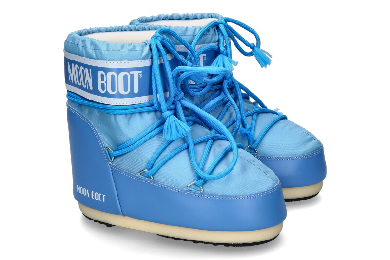 Moon Boot snow boot ICON LOW NYLON- alaskan blue