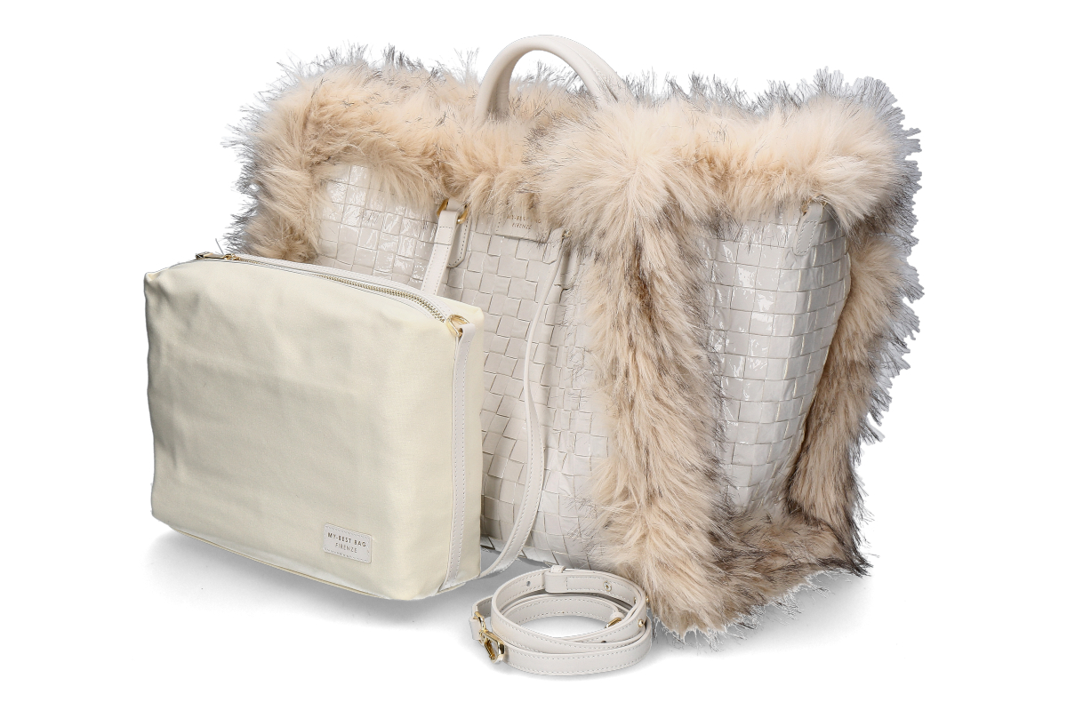  My-Best Bag Firenze bag ATENA CHAMONIX- weiss/beige 