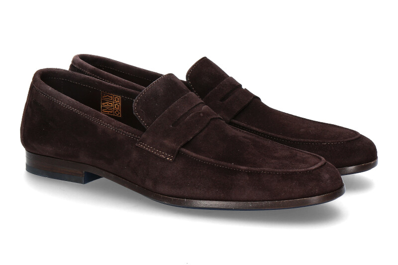 Mercanti Fiorentini men's slipper CAMOSCIO- testa di moro/braun 