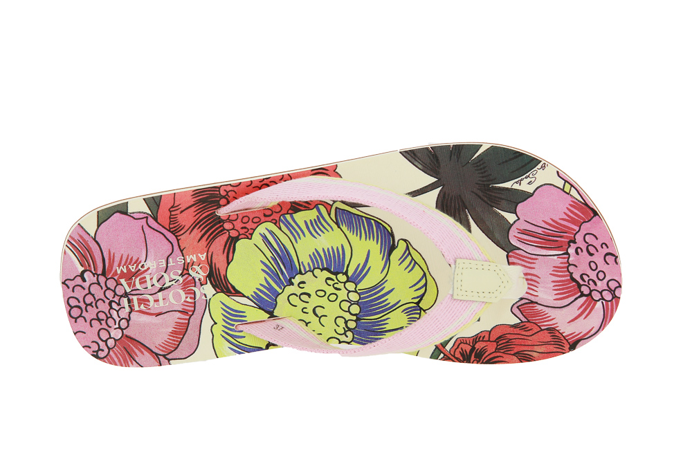 Scotch & Soda sandals MARE BIG FLOWER MULTI