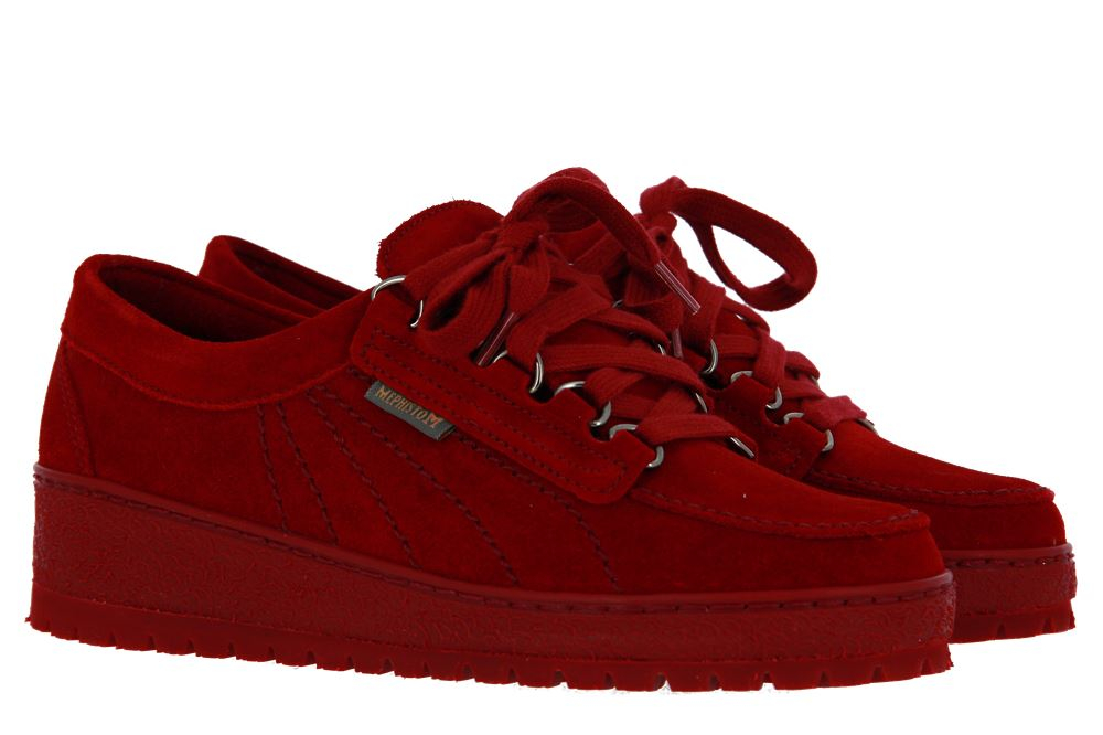 Mephisto sneaker LADY RED VELOURS 9801