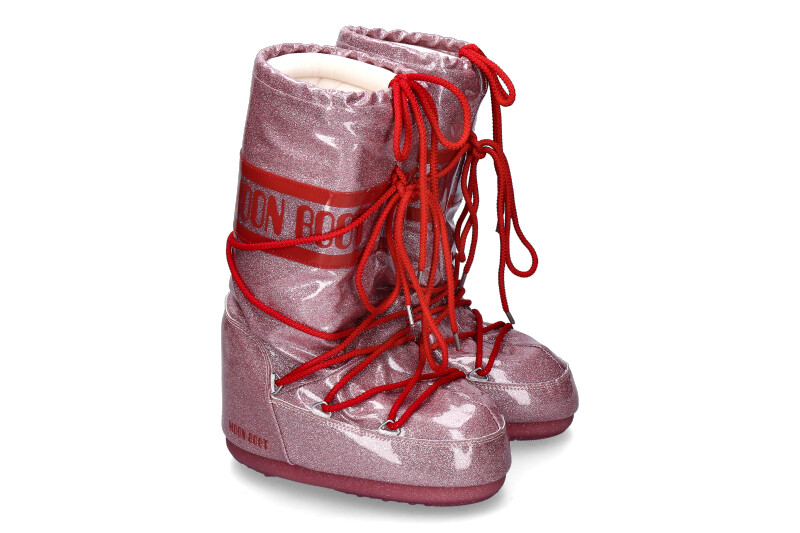 Moon Boot snow boot ICON GLITTER- pink