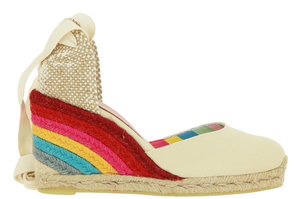 Castaner wedge sandals Carina IVORY