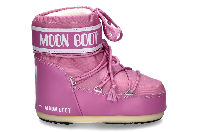 Moon Boot snow boots ICON LOW NYLON PINK