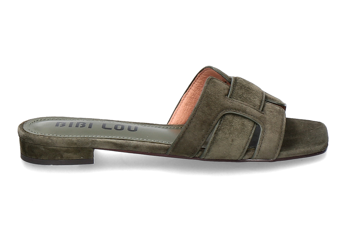 Bibi Lou mules HOLLY- khaki/ green