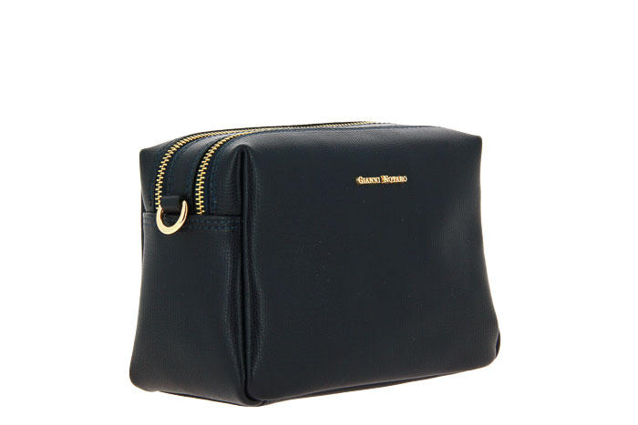 Carol J. shoulder bag NATUR CALF BLUE