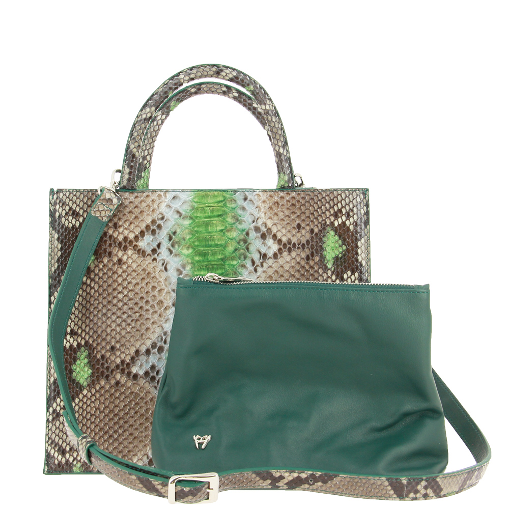 Ghibli shopper PITONE GREEN 761