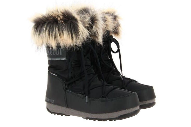moon boot monaco low black