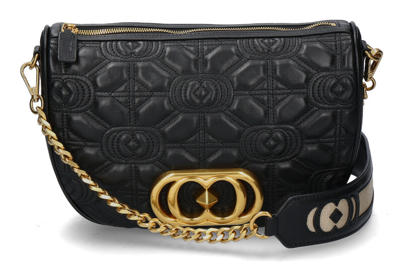 La Carrie shoulder bag LEATHER BLACK