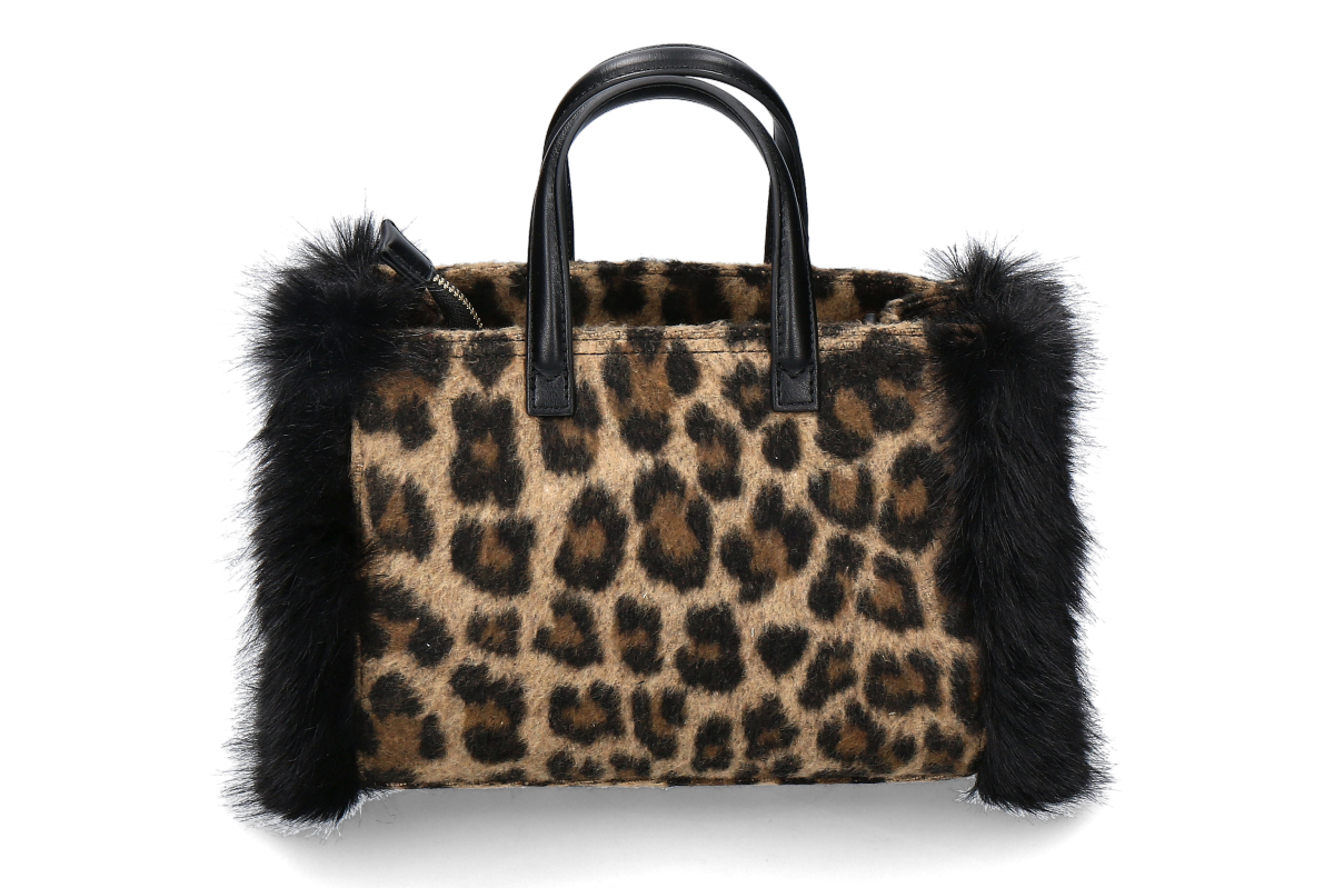 Rue Madam bag MEGEVE MINI TOTE  - leopard