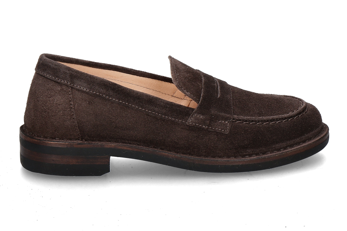 Astorflex ladies' slip-on shoe DIANEFLEX RUBBER- moro/dark brown