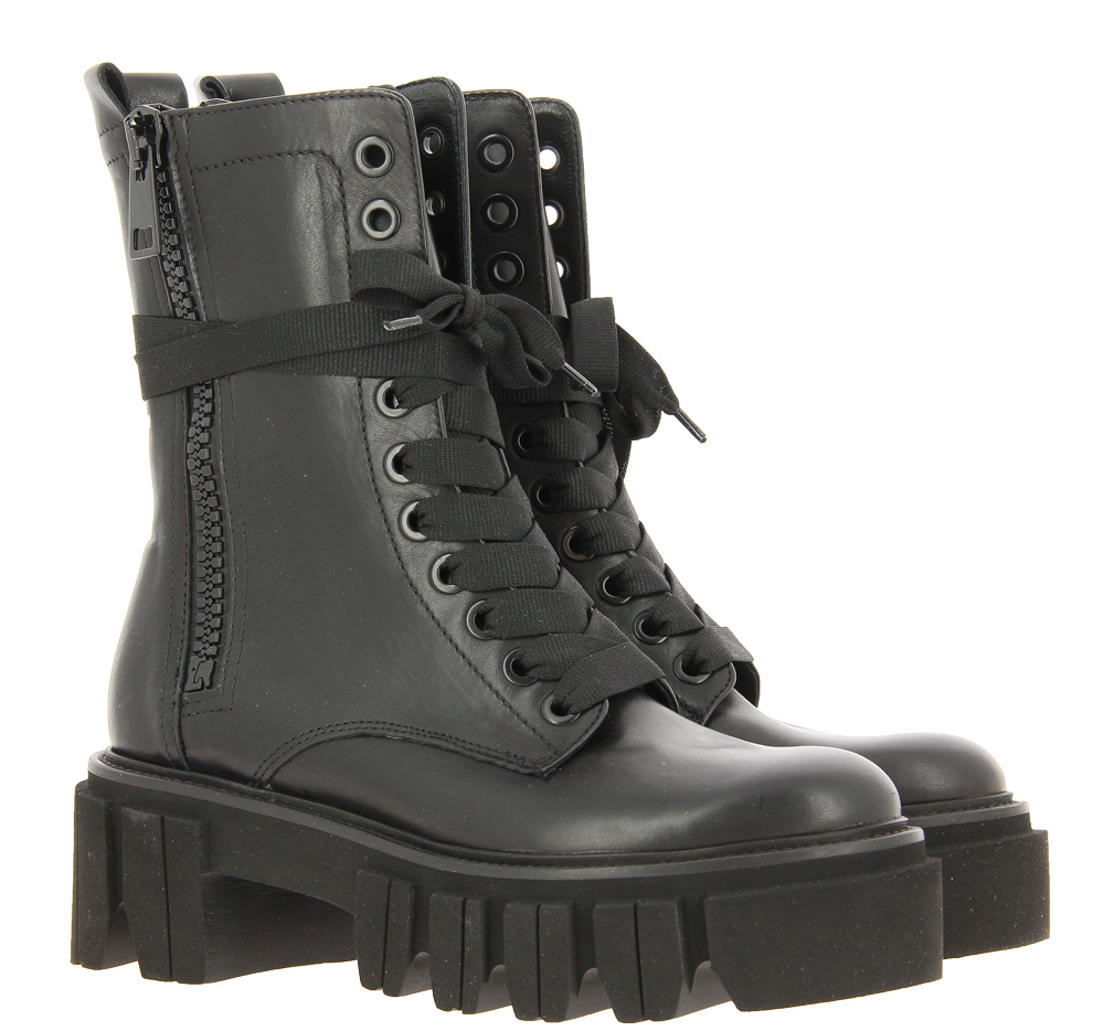 Kennel \u0026 Schmenger combat-lace-ups ROCK CALF SCHWARZ