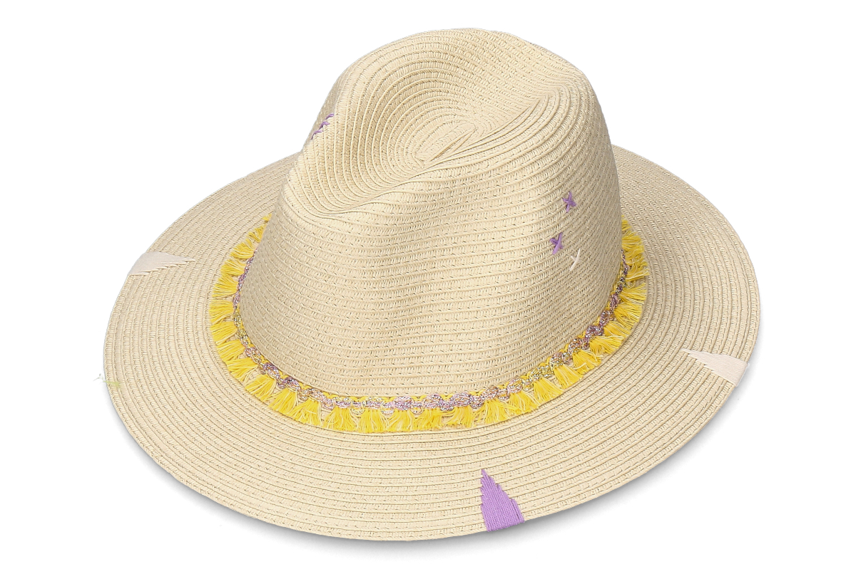 The Hat Gang Strohhut FEDORA CLASSICO- beige_791400016_3