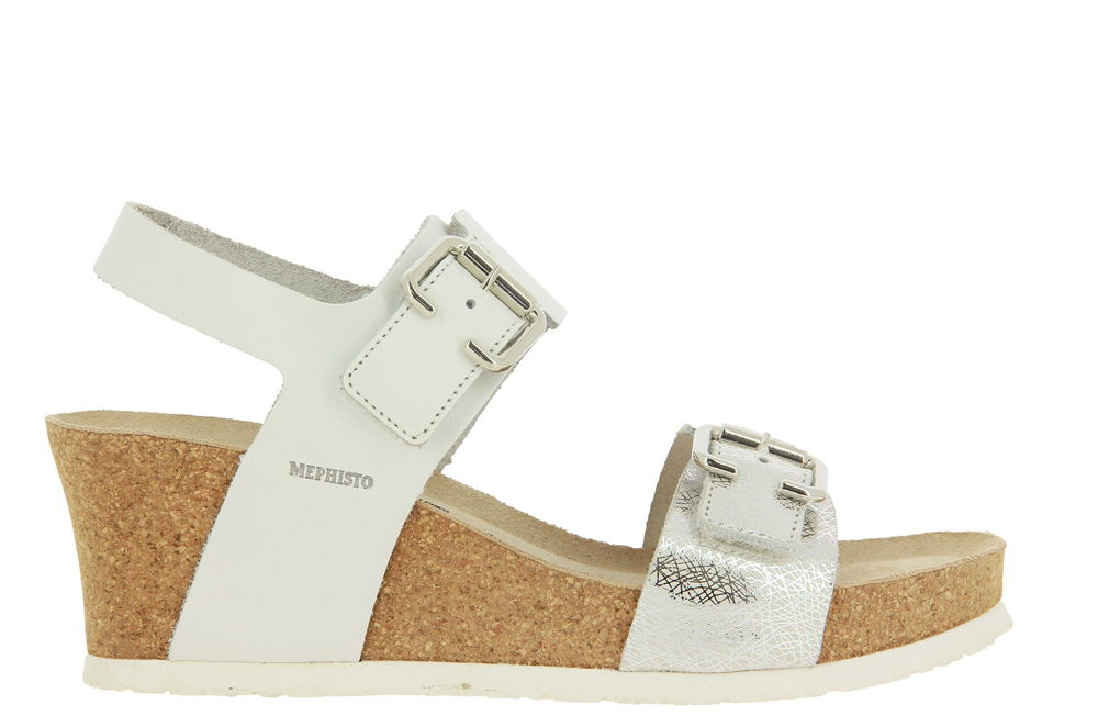 Mephisto wedge sandals LISSANDRA WHITE