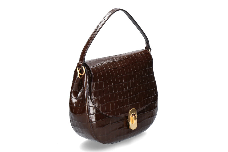 Coccinelle bag ZANIAH CROCO BORSA PELLE VITELLO T.MORO Coccinelle bag ZANIAH CROCO BORSA PELLE VITELLO T.MORO