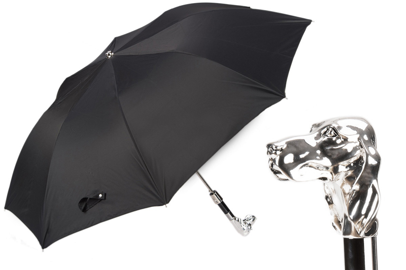 Pasotti umbrella OXFORD SILBERHUND