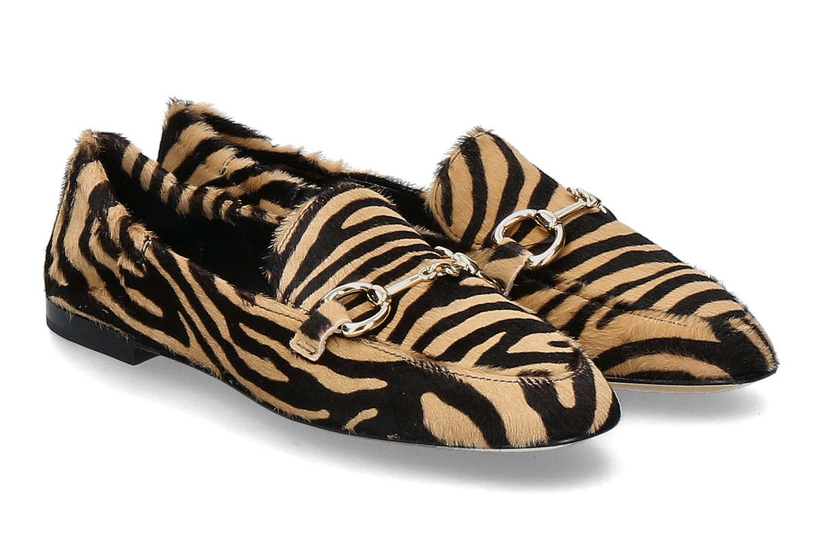 Pomme d'Or loafer  GIORGIA ZEBRA - cappuccino/multicolor