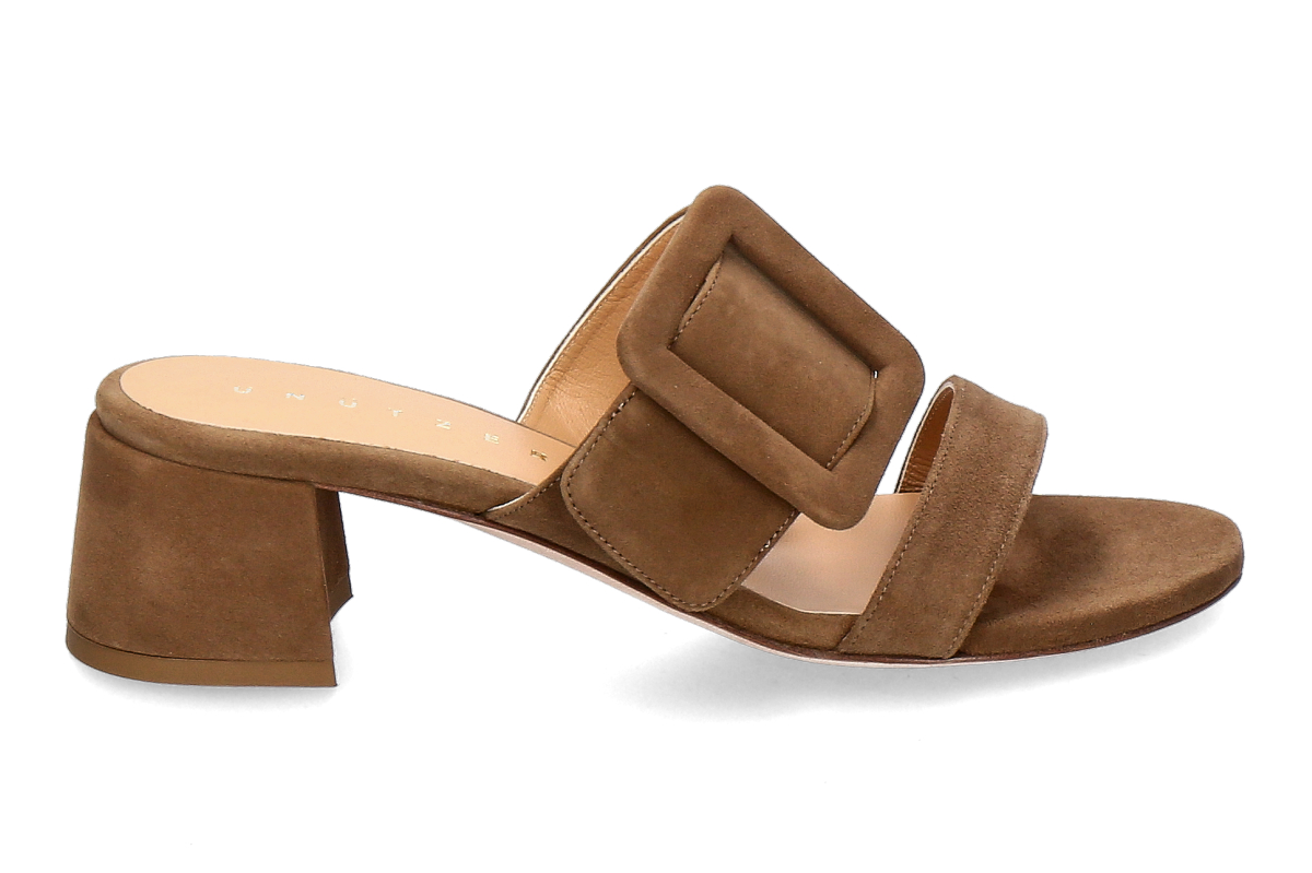 Unützer Mules CAMOSCIO- taupe/ brown