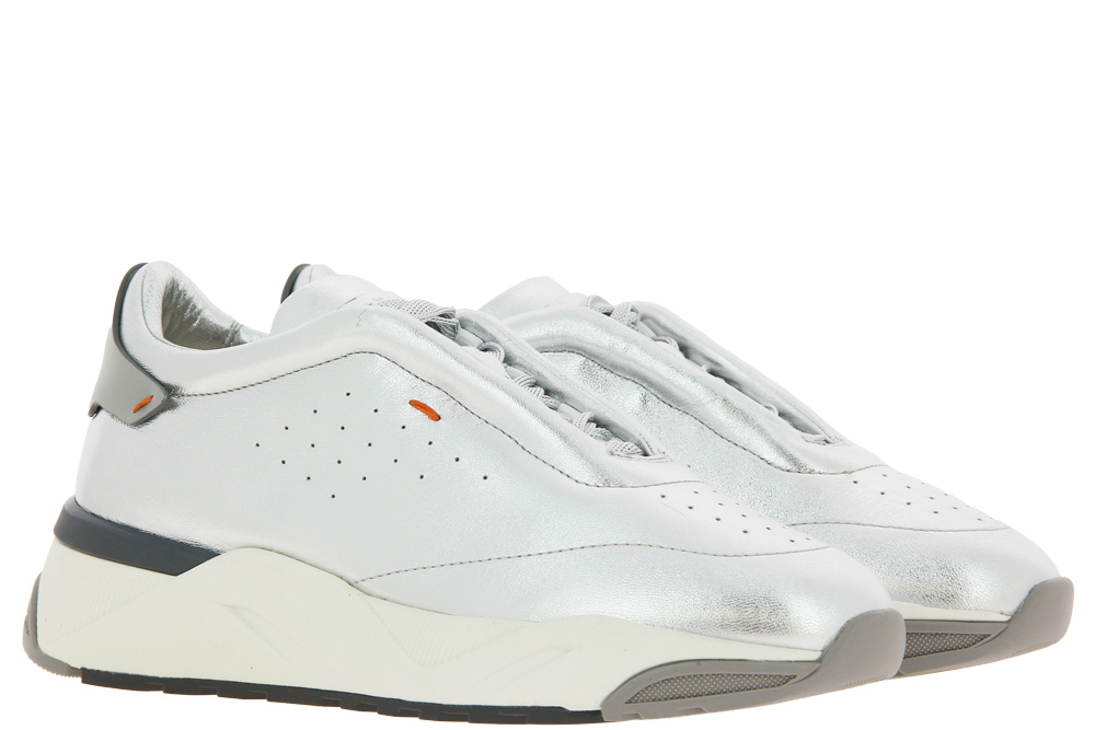 Santoni Sneaker ARGENTO NAPPA 