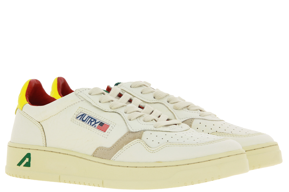 Autry sneaker LOW MAN LEATHER WHITE MULTICOLOR