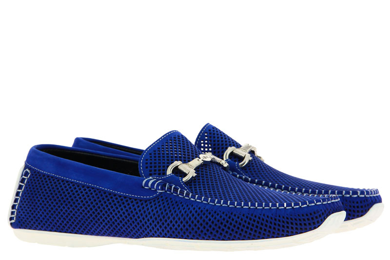 Aldo Bruè moccasin NUBUK SOFT BLU