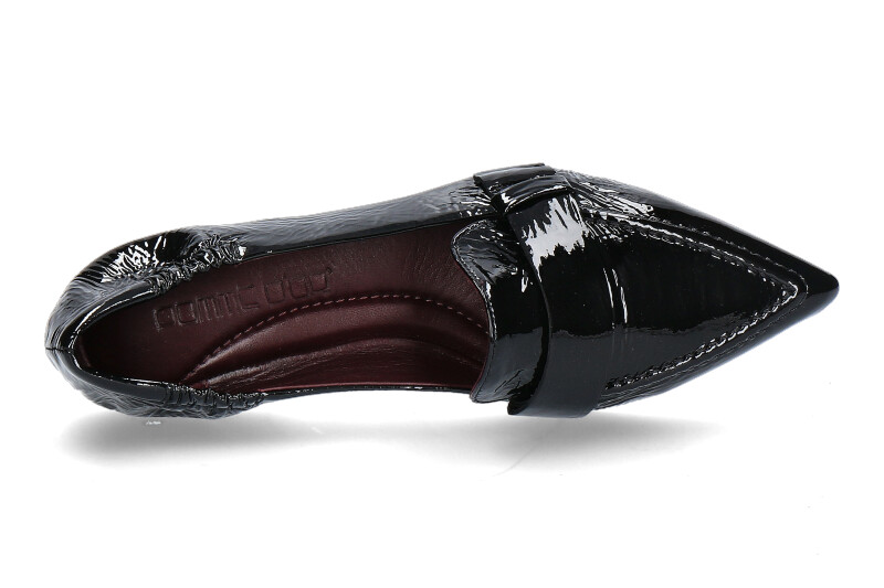 Pomme d'Or slipper INGRID NAPLACK- nero/black