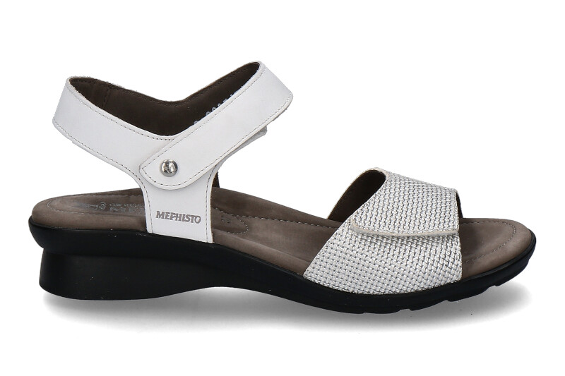 Mephisto sandals PATTIE WHITE SILK ONDINA
