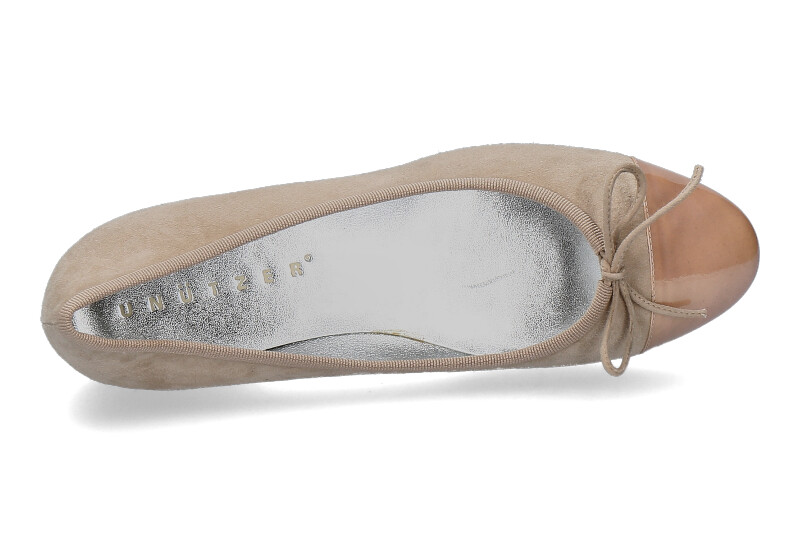 Unützer ballerina CAMOSCIO BEIGE / PET. LIGHT PINK