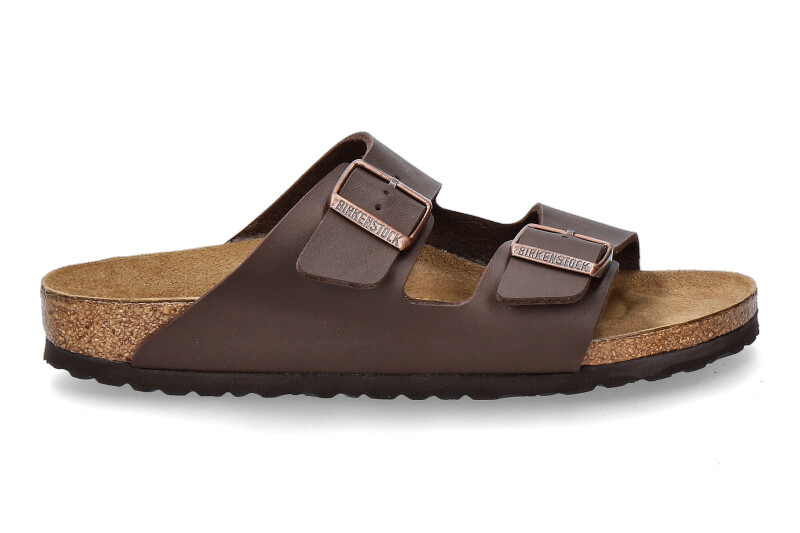 Birkenstock mules ARIZONA SCHMAL BIRKO-FLOR Braun