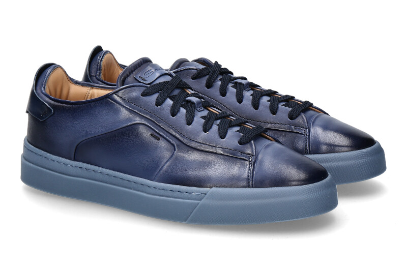 Santoni sneaker NAPPA BLU