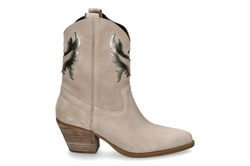 Exé Cowboy boots CESAR 710- avorio/ platin