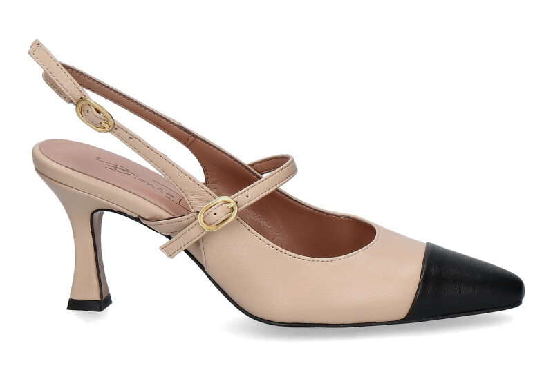 Bianca Di sling pumps NAPPA CAPPUCCIO CUOIO