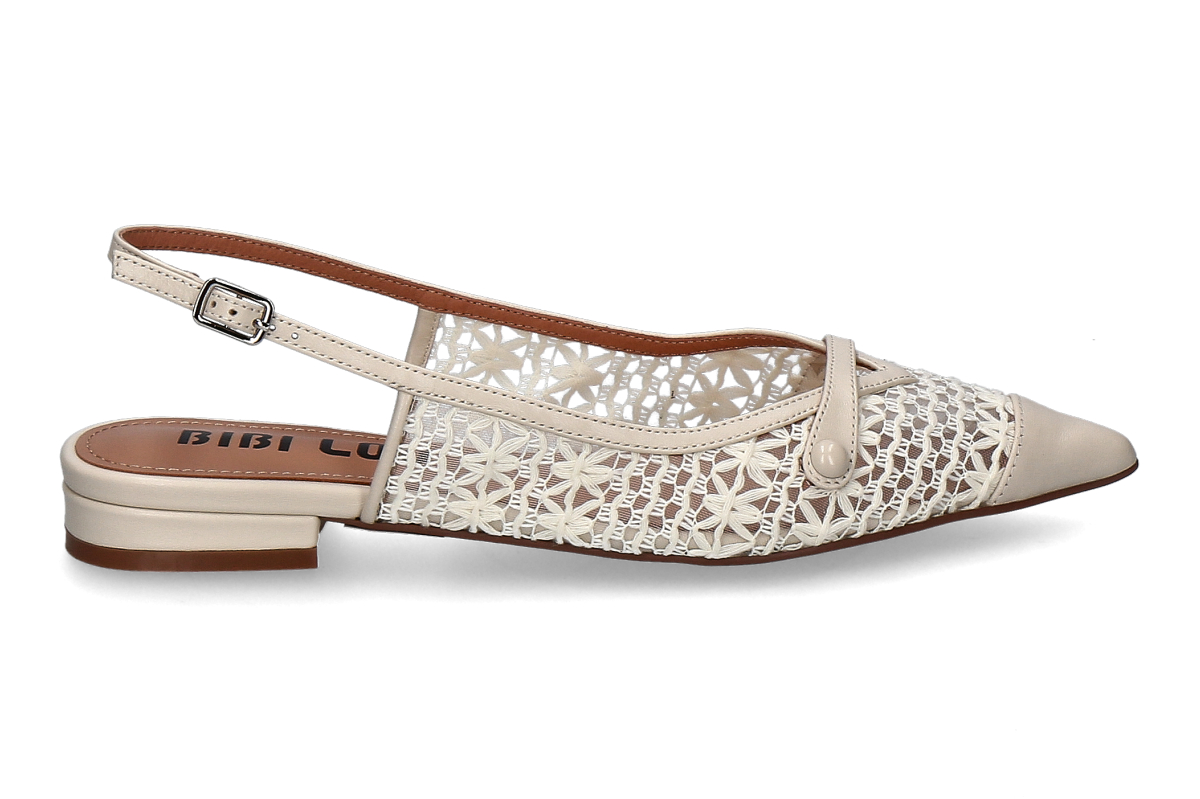 Bibi Lou slingballerina XAIA FLAT- off white
