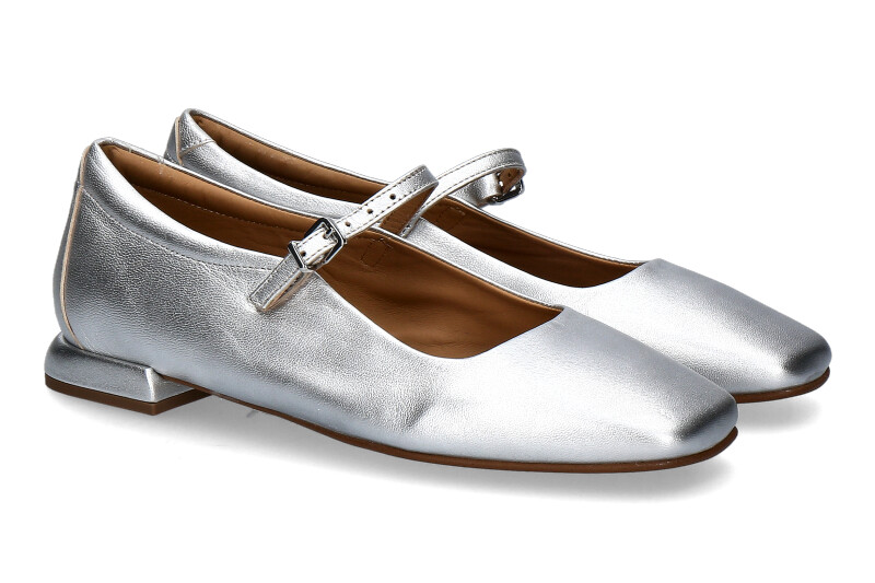 Pedro Miralles ballerina NAPPA METAL- plata/silber