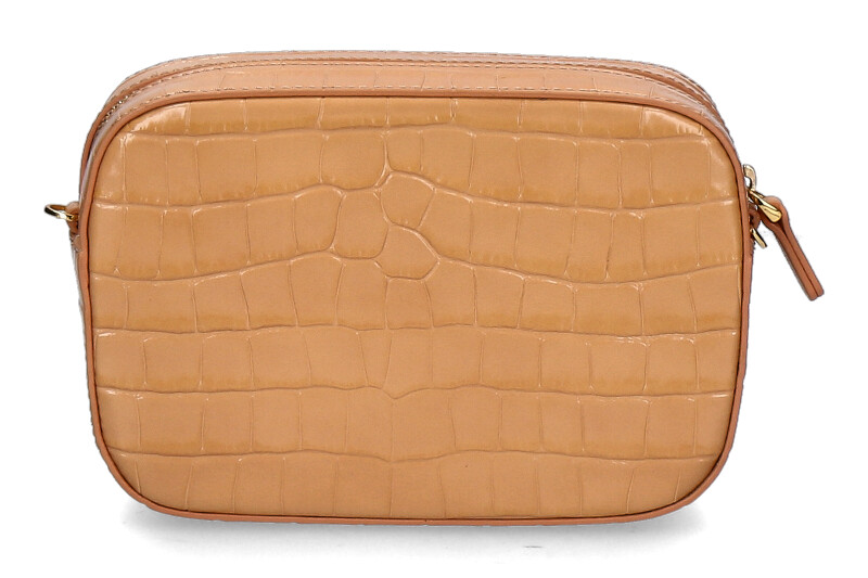 Coccinelle shoulder bag TEBE CROCO braun