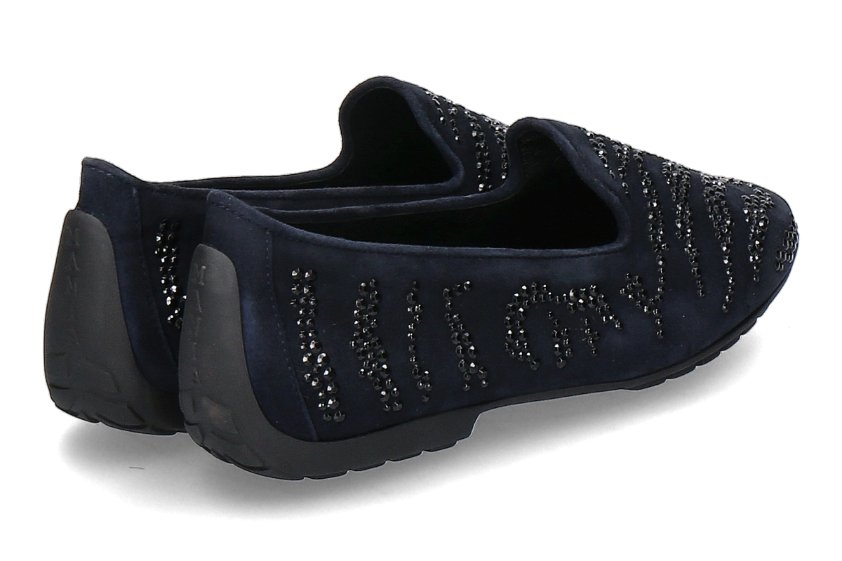 Mania Slipper CAMOSCIO 1414- dunkelblau_221900447_2