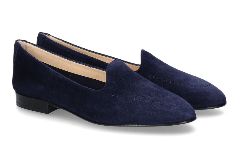 ScarpaRossa slipper BENITO CAMOSCIO BLUE NAVY